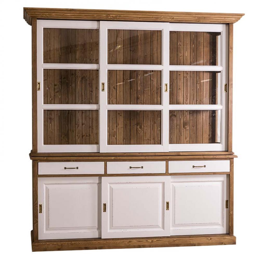 vintage country natur mediterran talalo szekreny vitrines tarolo konyha etkezo bordo bezs tortfeher polgari elegans butor butorok toszkan olasz lameridiana.jpg